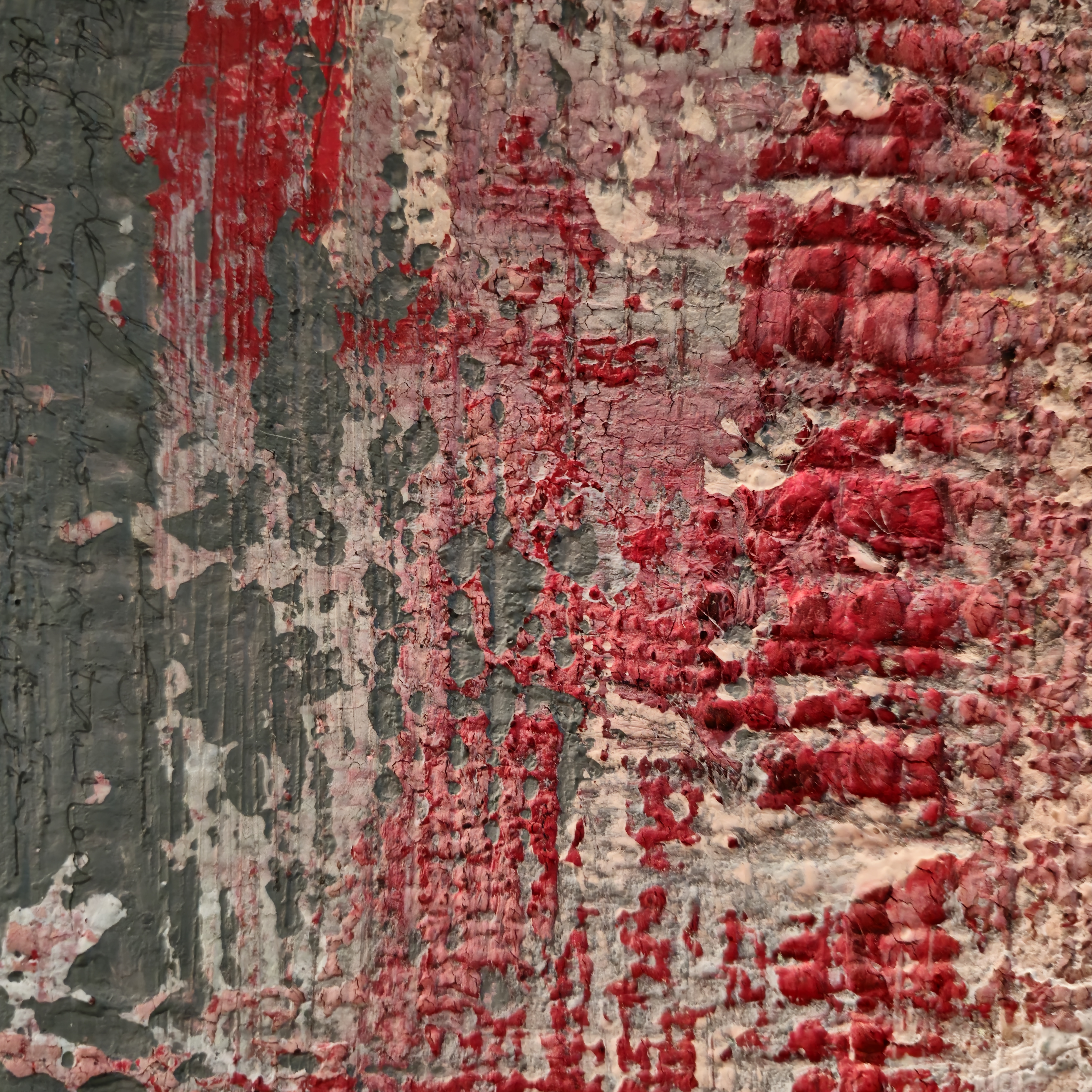 Detail van het kunstwerk rechter hoek